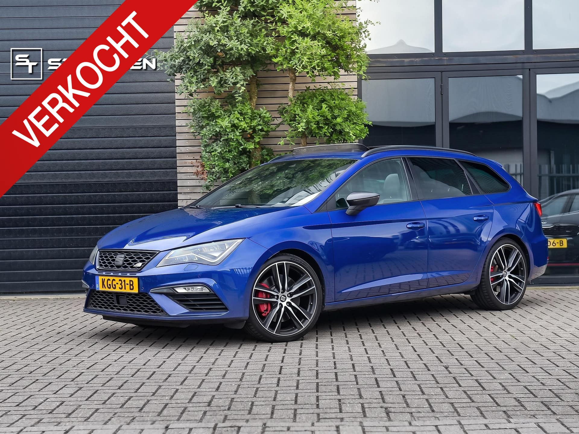 SEAT Leon, ST 2.0 TSI 4DRIVE CUPRA · 2018 · Mystic blue pearl effect (7Y)