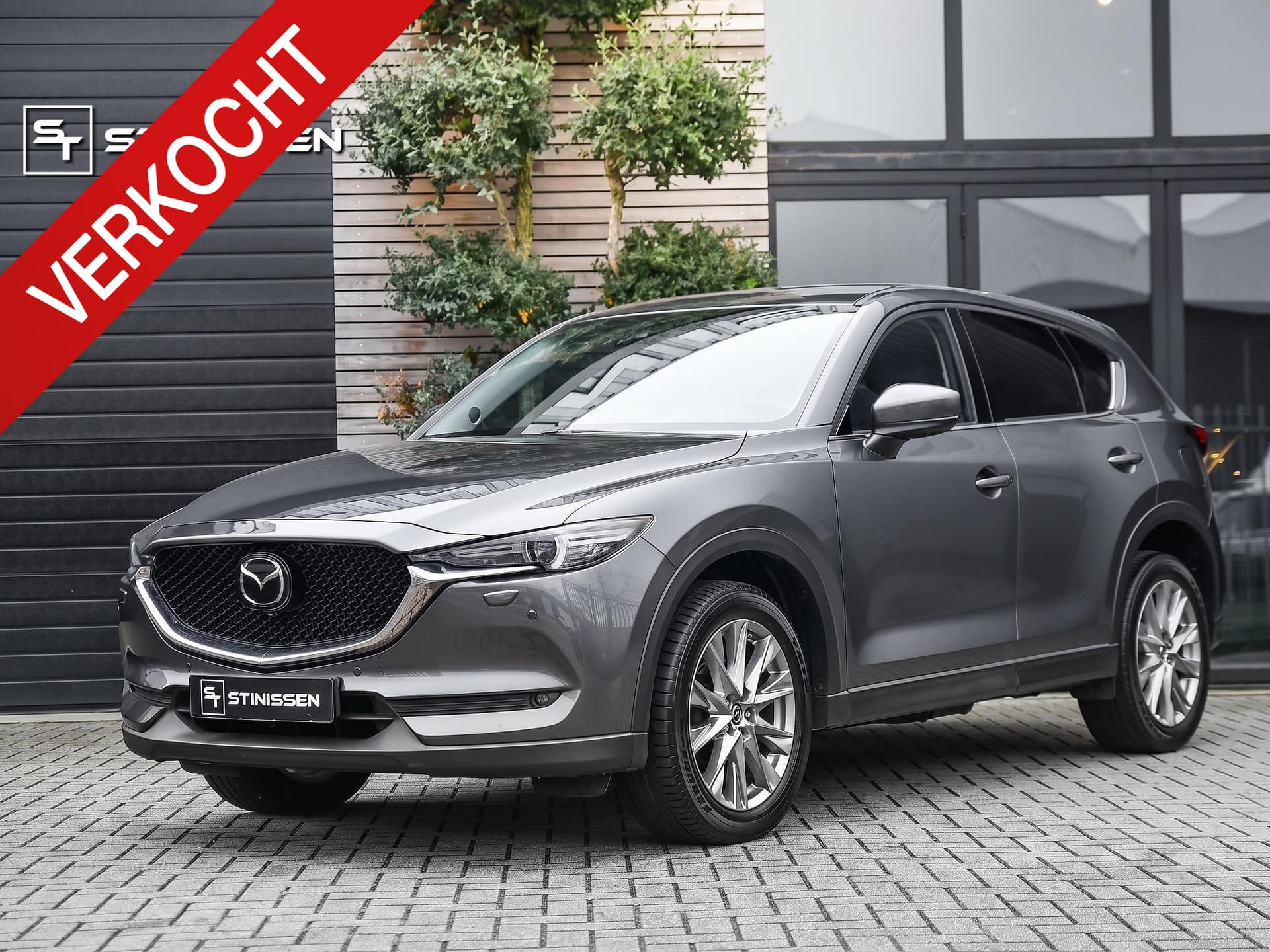 Mazda CX-5, 2.5 4WD SkyActiv-G 194 Sport Line · 2020 · MACHINE GRAY METALLIC (46G)